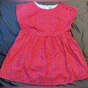Modcloth Bea & Dot picnic ants gingham dress 4x